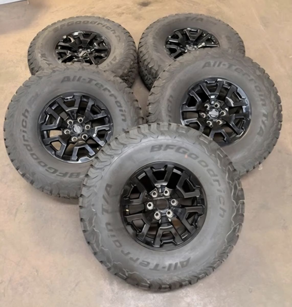 BRAND NEW RAPTOR BRONCO RIMS & TIRES