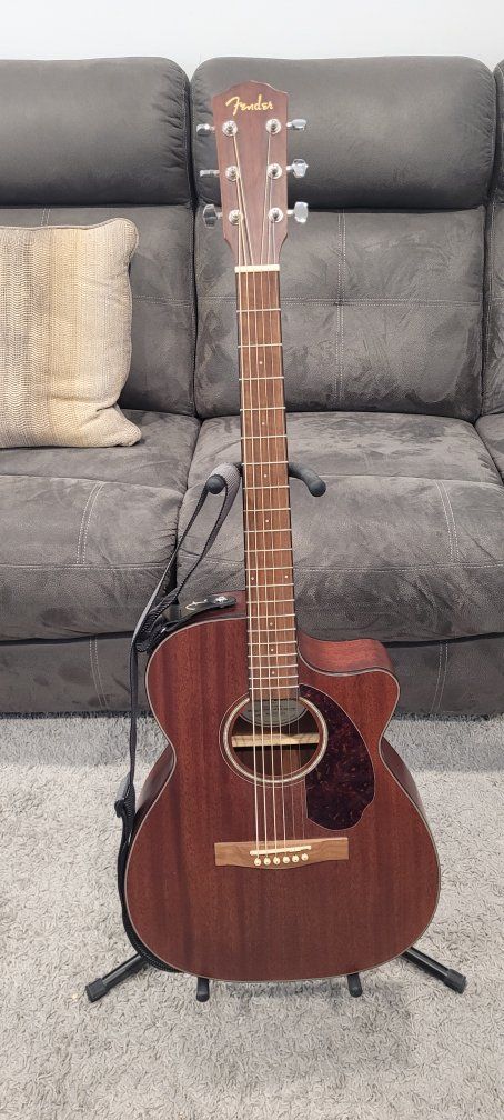Fender acoustic electric guitar