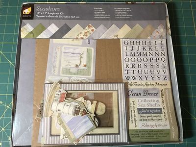 Seashore 12in x 12in Scrapbook Kit by American Traditional Designs