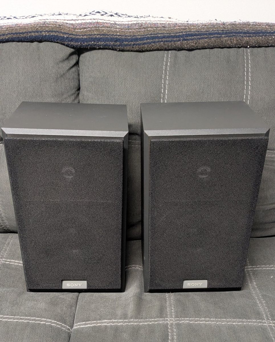 8 ohm Sony SS-MB200H Bookshelf Speakers Pair 100W