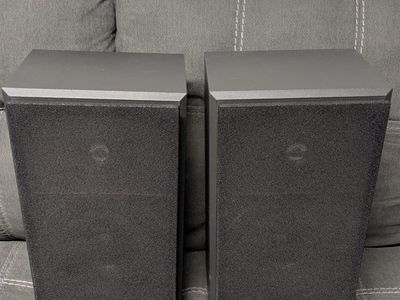 8 ohm Sony SS-MB200H Bookshelf Speakers Pair 100W