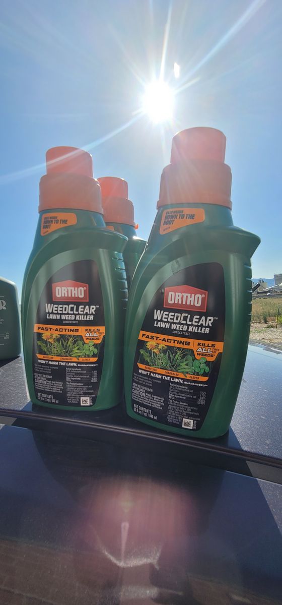 3 Ortho WeedClear Lawn Weed Killer Concentrate, Kills Crabgrass and Dandelion, 32 fl. oz.