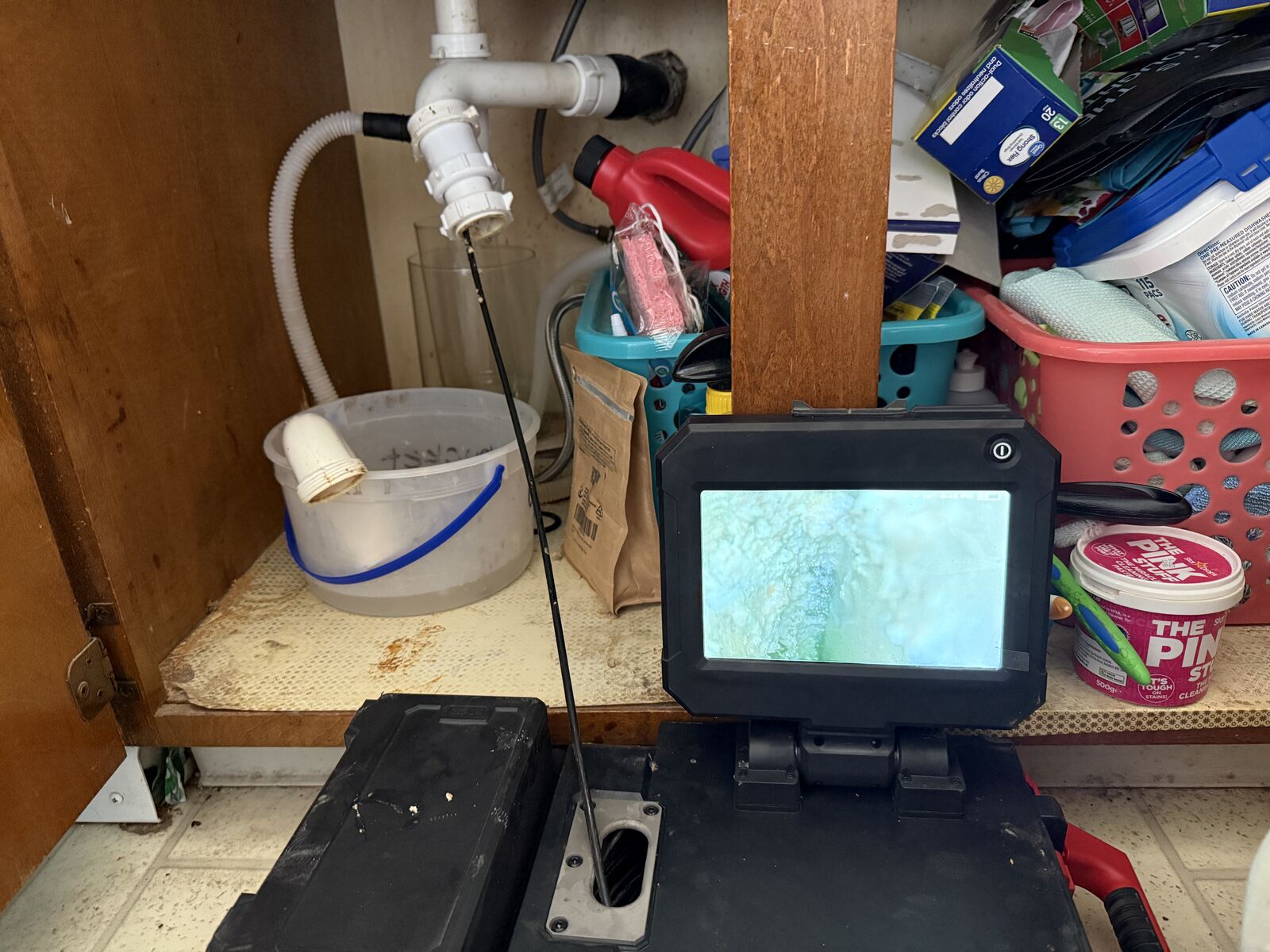 75’ Milwaukee packout Plumbing drain scope