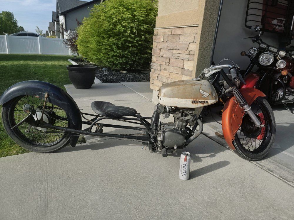 Custom rat bike 125cc