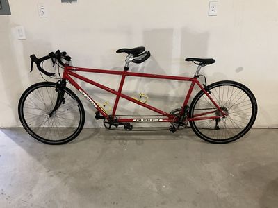 Tandem bicycle