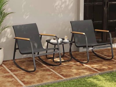3-Piece Rocking Patio Set — Brand New in box