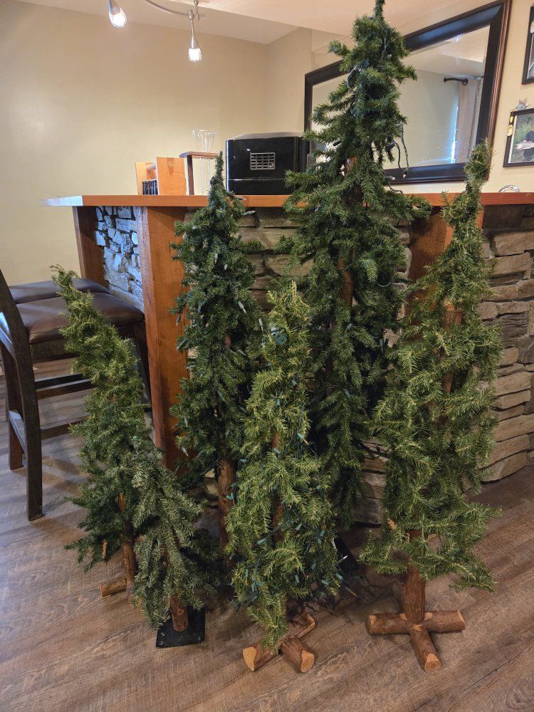 FREE Artificial Trees - Various Sizes for Holiday Decor