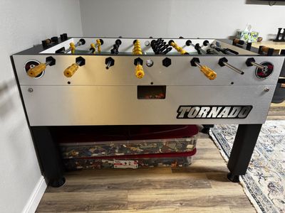 Tornado T-3000 Foosball Table — Genuine Valley-Dynamo, Tournament-Grade, Great Condition
