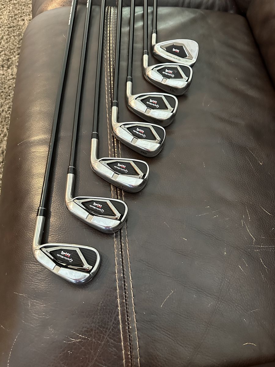 TaylorMade M4 Irons Set Graphite Regular Flex