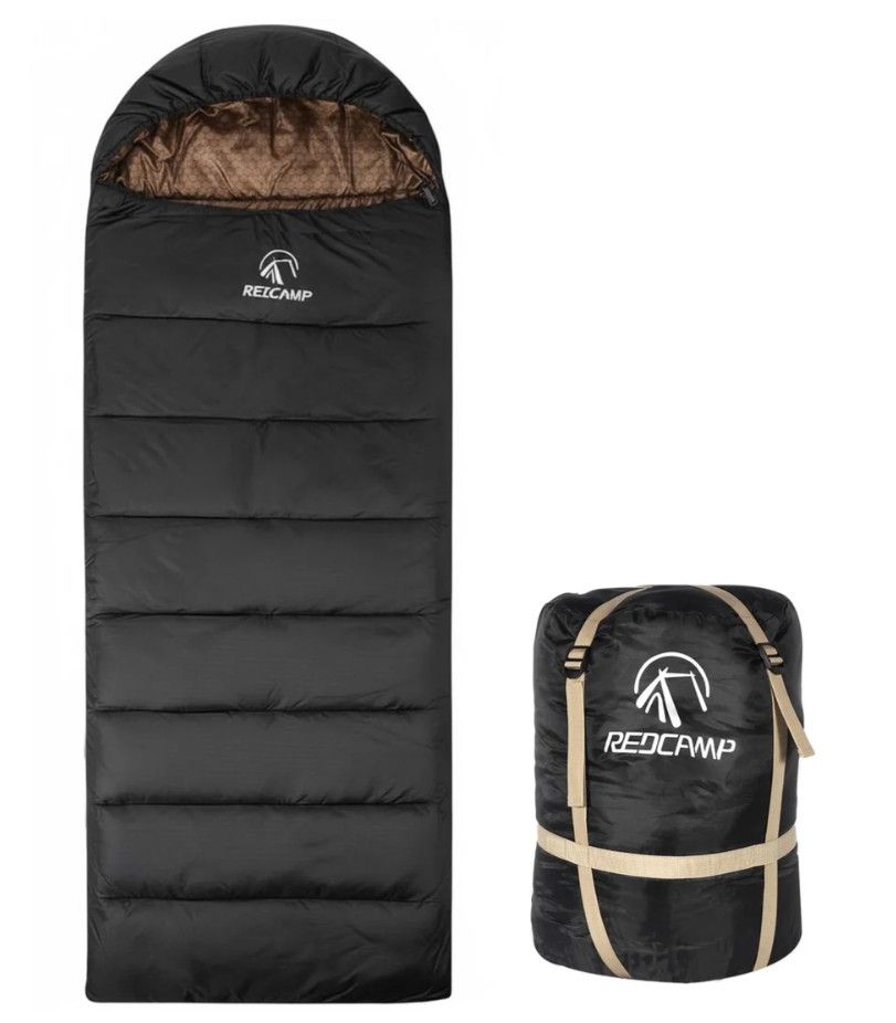REDCAMP Outdoors Graphene Lined Sleeping bag for Camping Hiking Climbing Back -5