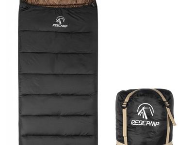 REDCAMP Outdoors Graphene Lined Sleeping bag for Camping Hiking Climbing Back -5