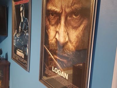 Framed T2 and Logan posters