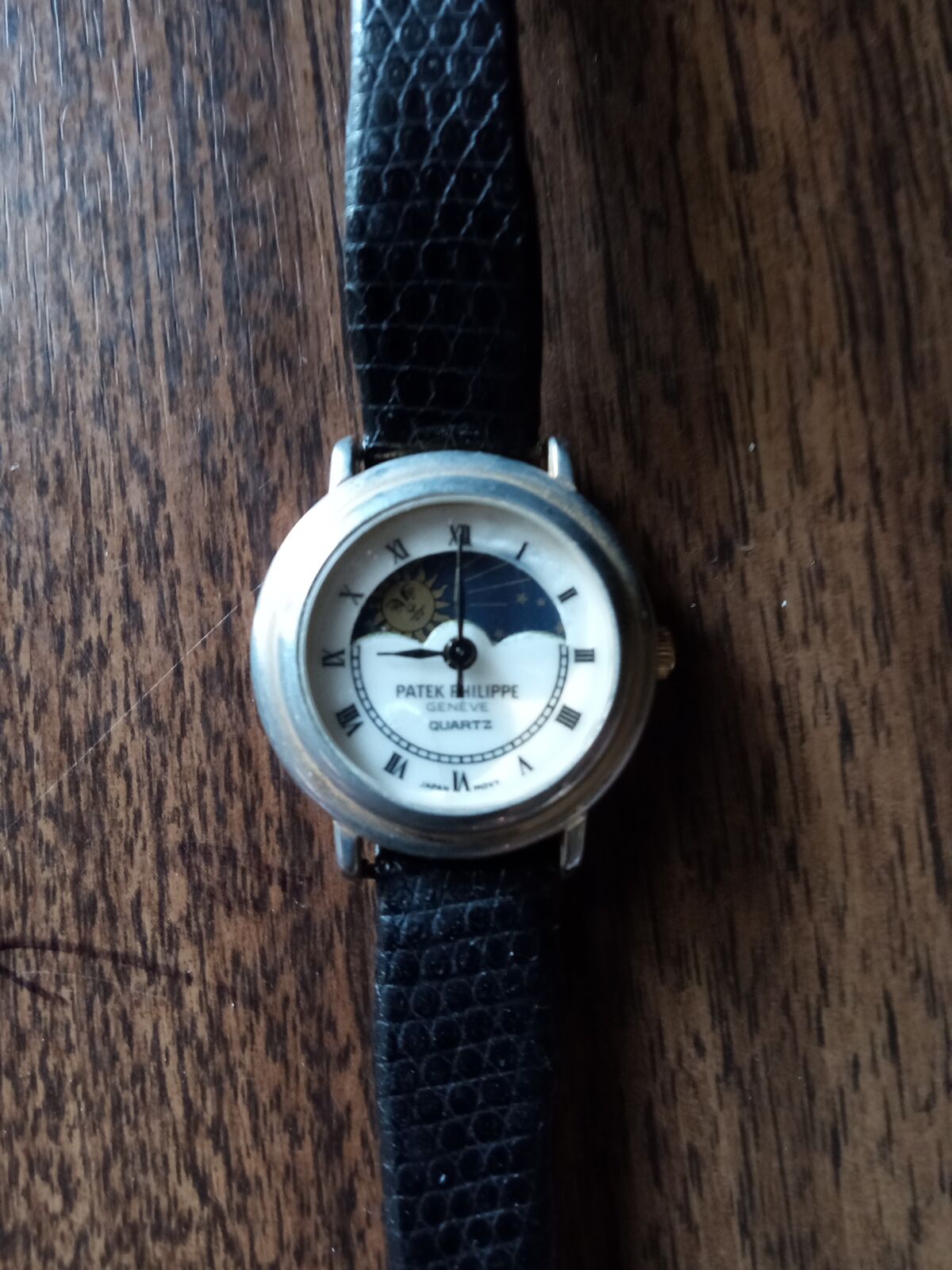 Vintage patek Philippe wrist watch  Sun moon not working
