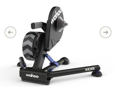 Wahoo KICKR Smart Power Trainer - Direct Drive Indoor Cycling Trainer