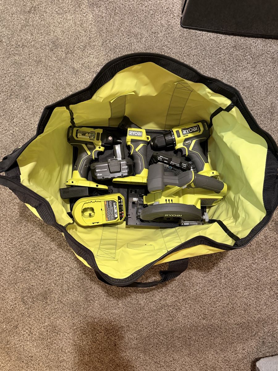 RYOBI ONE+ Drill/saw bundle