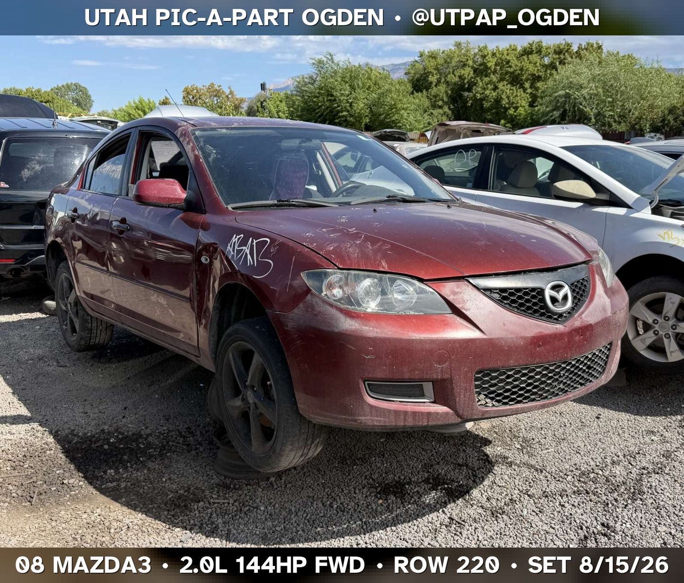 Just In! 2008 Mazda Mazda3 Parts - UTPAP Ogden