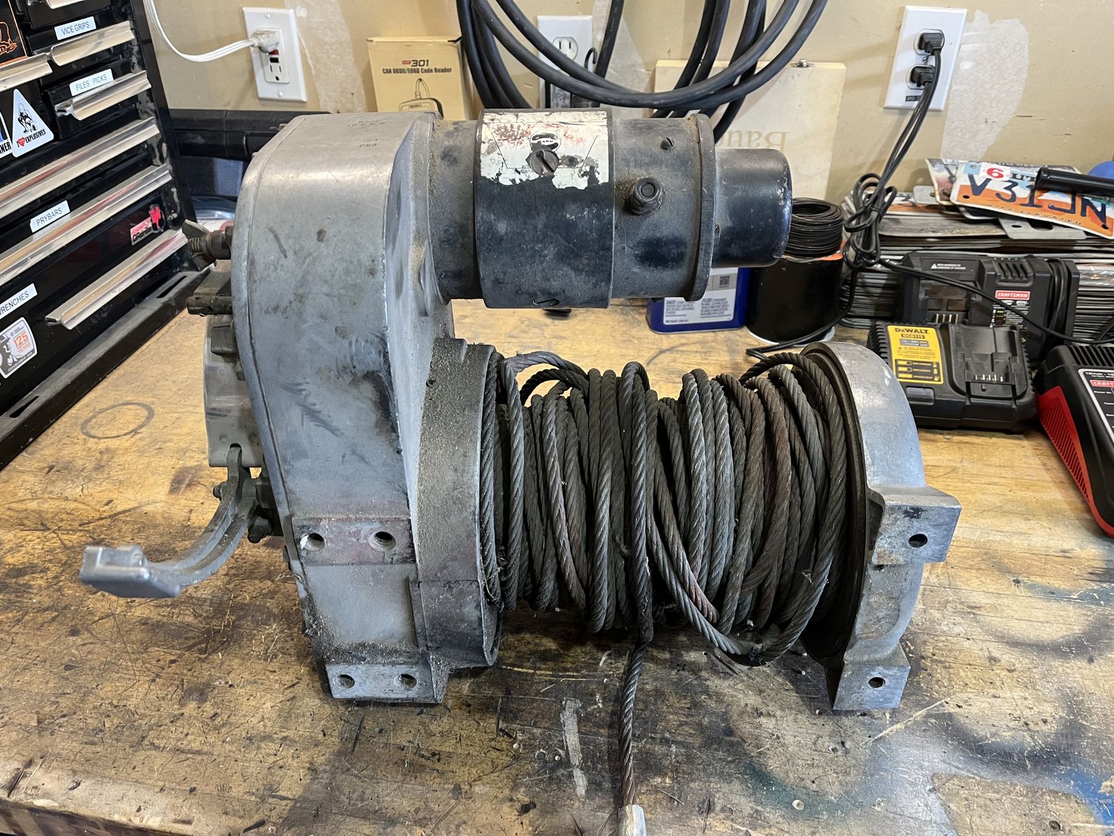 Old School Warn Winch