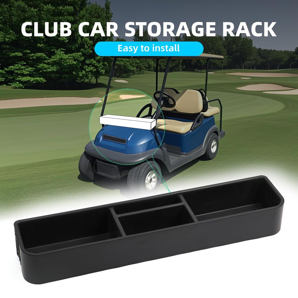 Golf Cart Storage Basket