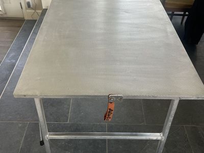 Alu-cab aluminum folding camp table