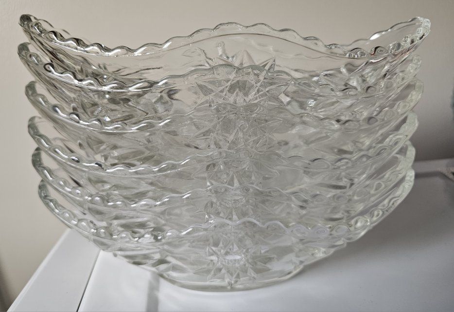 Vintage Anchor Hocking Banana Split Dishes