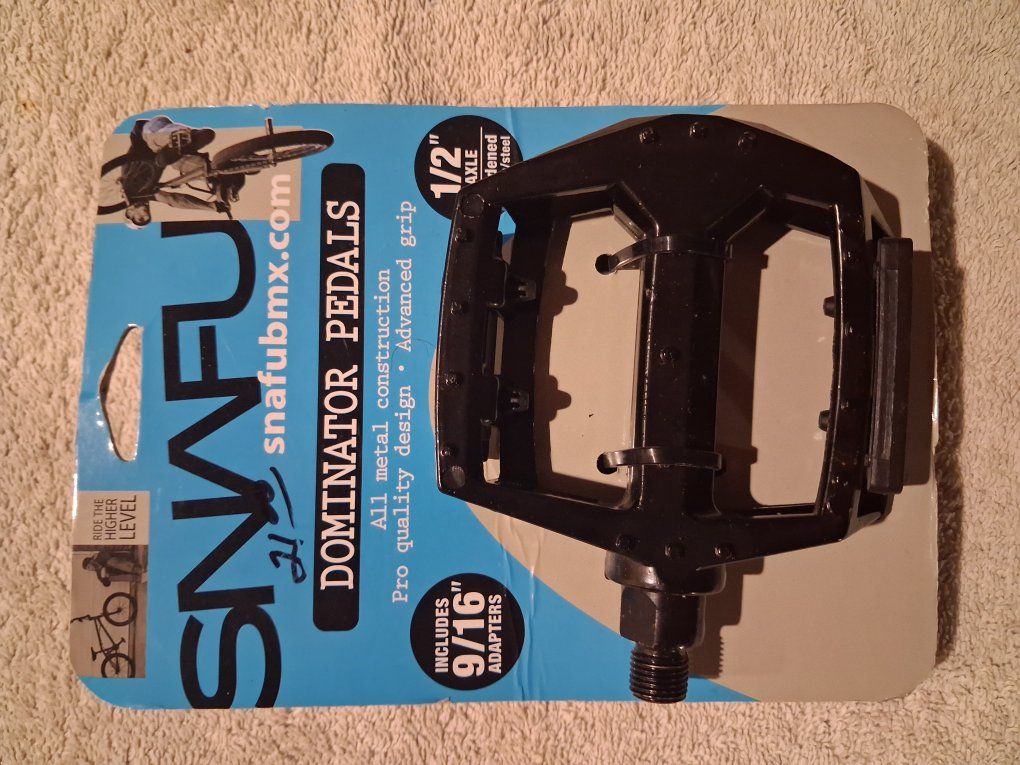 SNAFU Dominator BMX Pedals