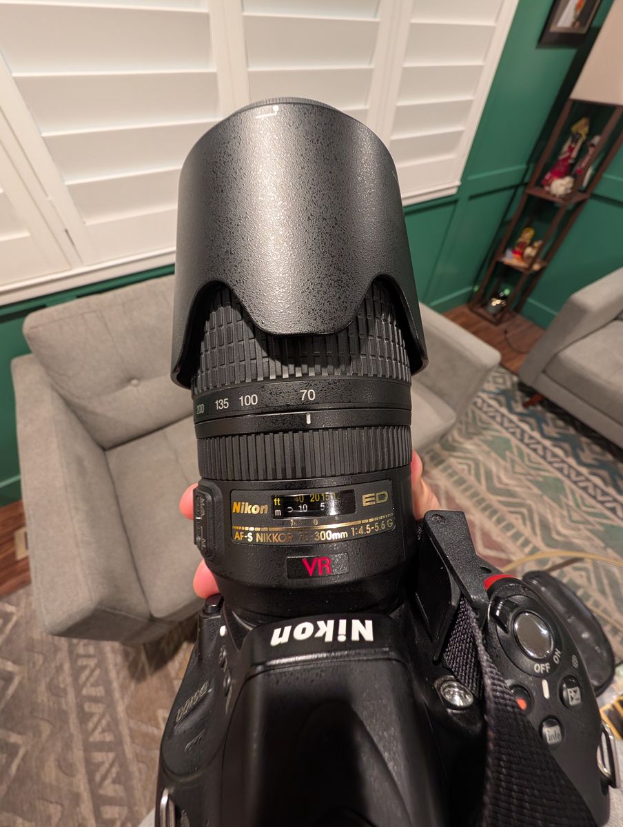 Nikon Lens Only - 70-300mm Lens for D5100
