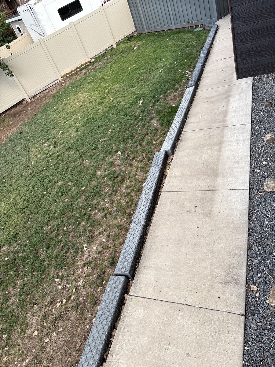 Eco Friendly  Border rubber Landscape 6 by 6 by 12 ft estimate
