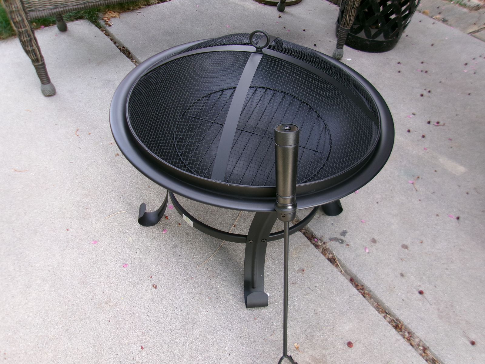 New Wrought Iron Fire Pit