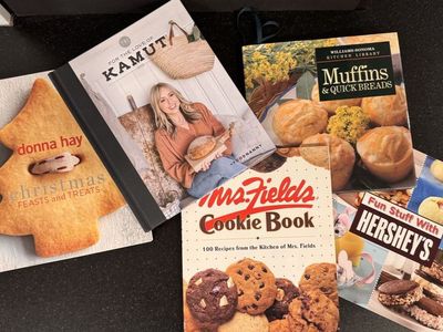 Assortment of Five Great Cookbooks