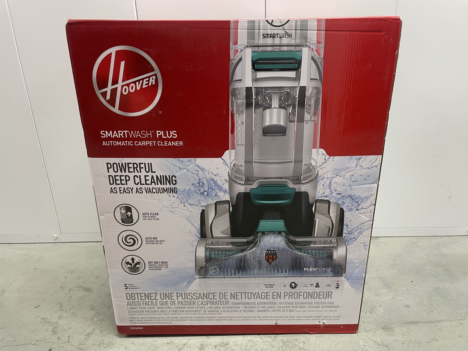 [NEW] Hoover SmartWash Automatic Carpet Cleaner