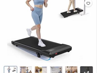 (NEW) SupeRun Walking Pad with Incline – Under Desk 3-in-1 Portable Treadmill