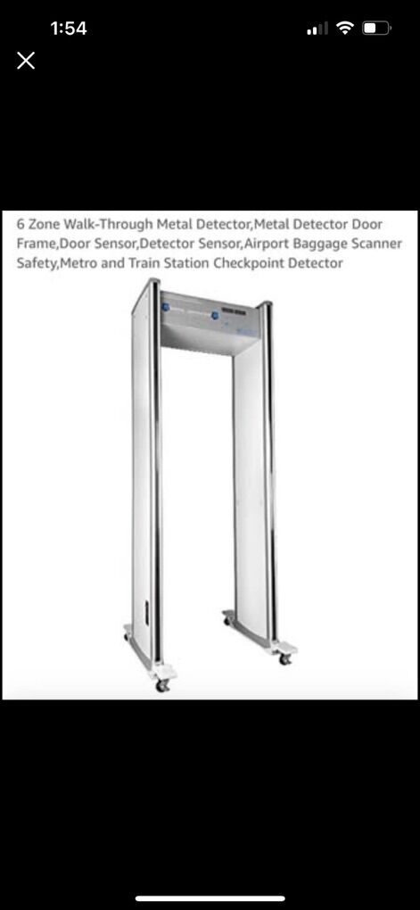 ADA M-6 Walk Through Metal Detector