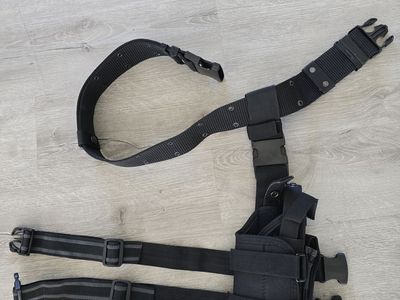 Tactical Adjustable Drop Leg Gun Holster Fit Handgun