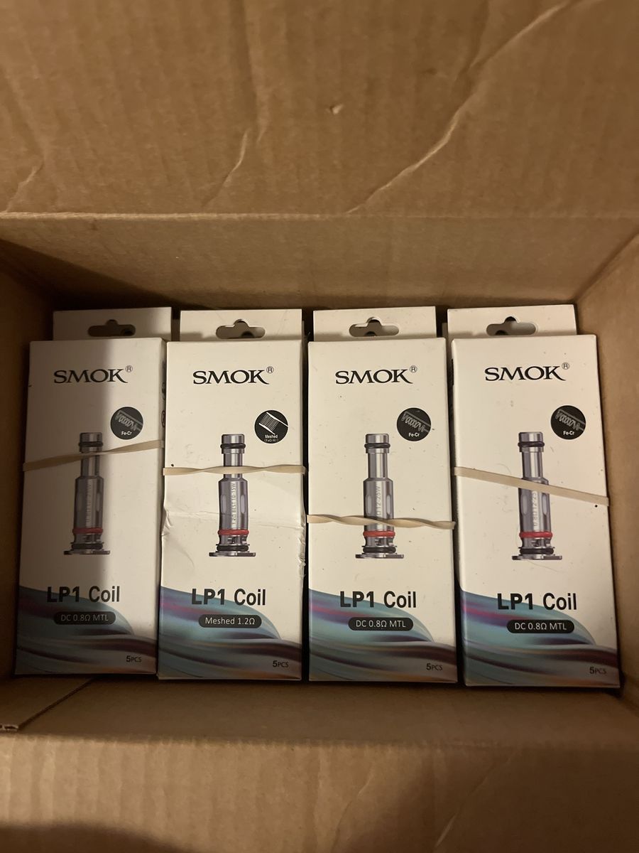 SMOK LP1 Coils - DC 0.8Ω MTL & Meshed 1.2Ω - 4 Packs (5 coils/pack)