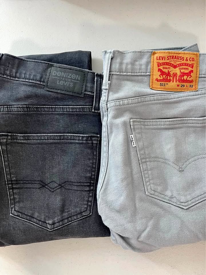 Men's Levi Jeans Denizen and 511 30x32 and 29x32