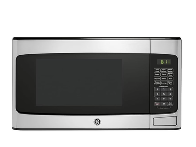 New in Box,GE 21 Inch Wide 1.1 Cu. Ft. 950 Watt Countertop Microwave with Touch Controls