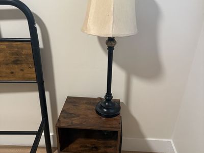 King bed frame and night stands