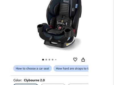 Graco adjustable car seat in great condition!