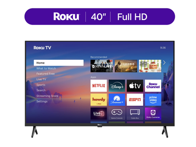 New in Box Roku Smart TV 2025 – 40-Inch Select Series, 1080p Full HD TV – Roku TV with Voice Remote