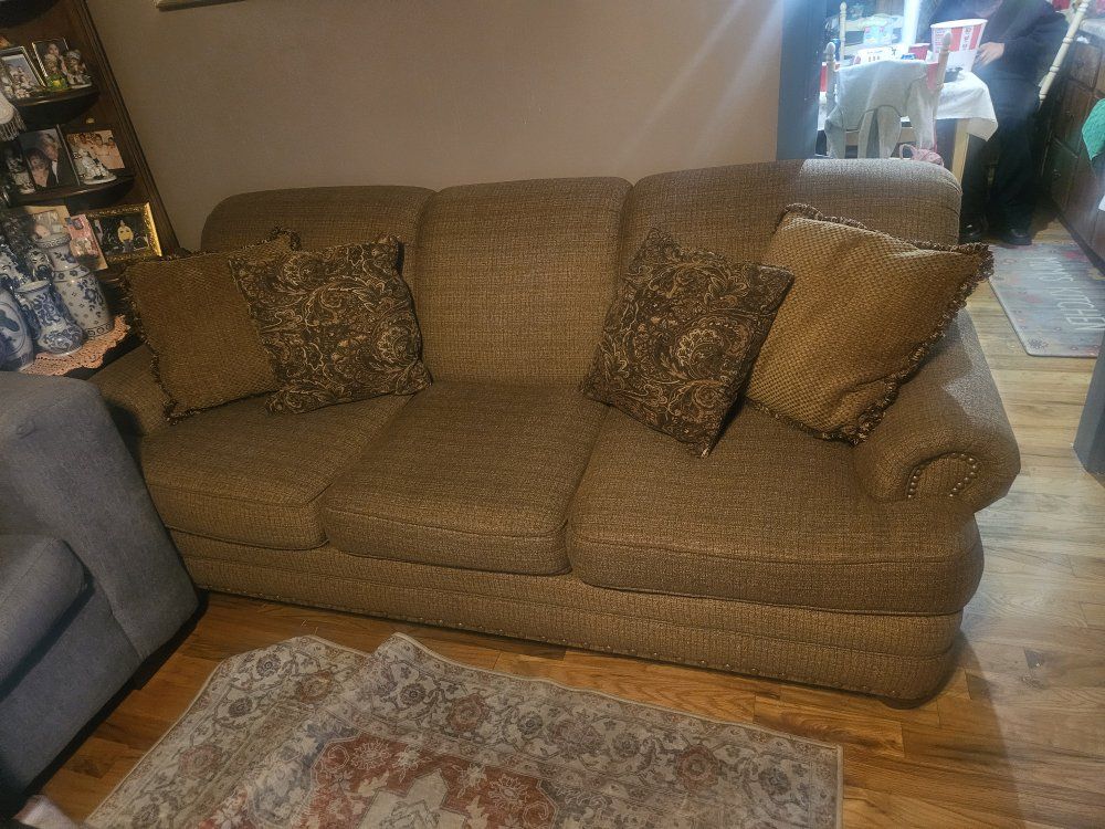3 shapes couches for a living room L-M-S BROWN
