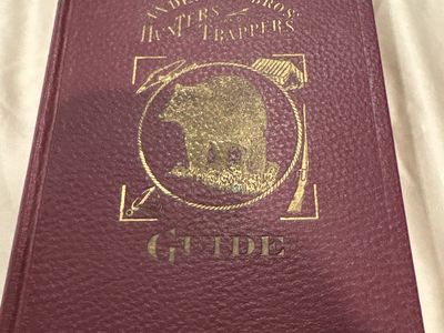 Andersch Bros. Hunters and Trappers Guide - Vintage Collectible Book (Rare)