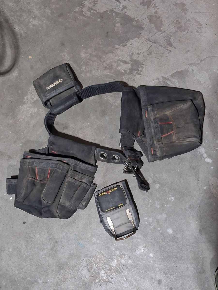 Tool belt and Magnogrip holster
