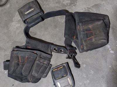 Tool belt and Magnogrip holster