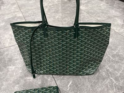 Goyard Classic Green Tote