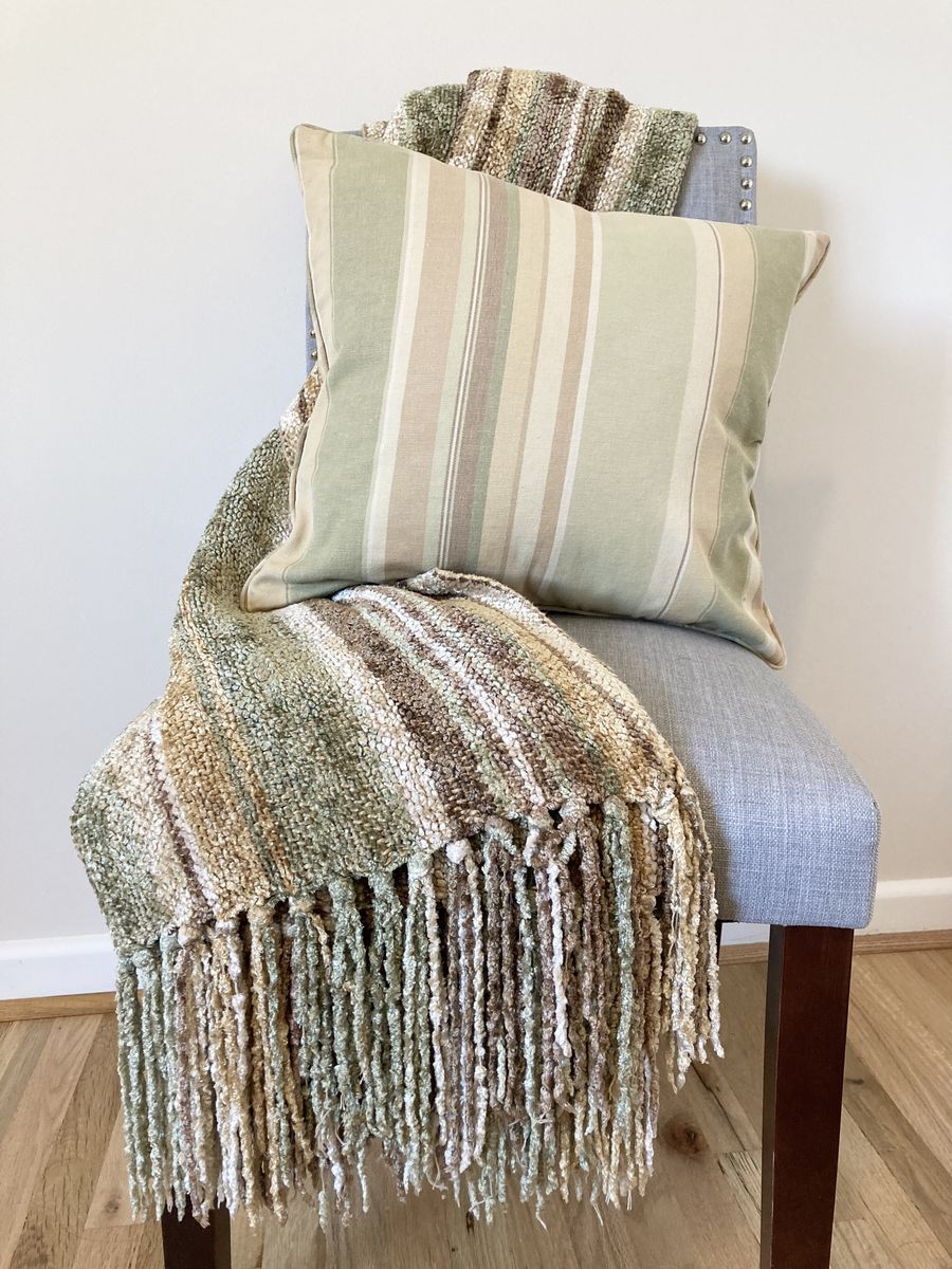 RestoratIon Hardware Throw & 4 Pillow Covers