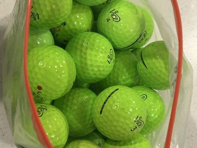 Vice Lime Green Golf Balls