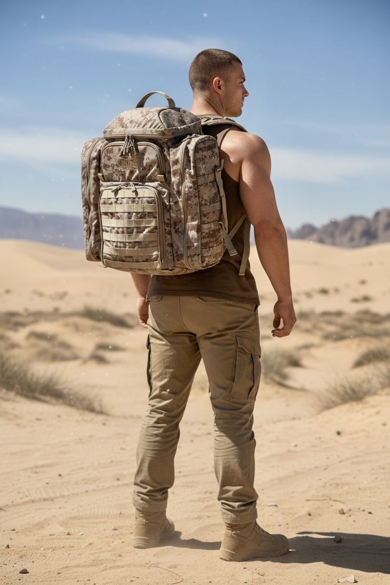 NEW!!! Never used. Discontinued. STAT Packs G3 Perfusion Medical EMS Pack Backpack Desert Digital MOLLE IFAK Color Desert