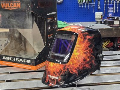 Vulcan ARC SAFE Auto-Darkening Welding Helmet, 10.1 sq. in. View, Welder Hood