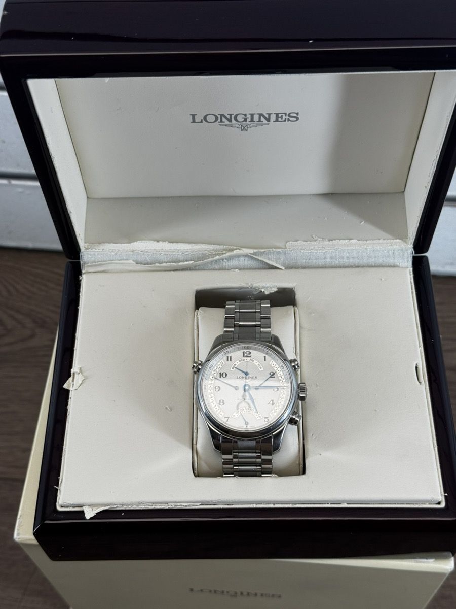 Longines Master Collection Retrograde L2.715.4.78.6 SS Automatic Watch #WCP039962