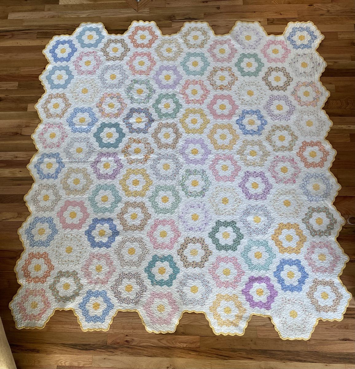 quilt - vintage hand stitched